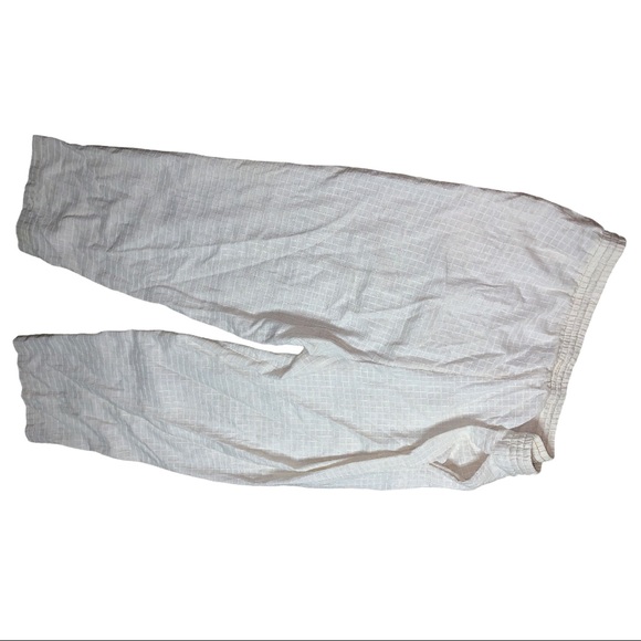 Club Z Collection Beige Lounge Pants Sz 3X Textured Drawstring Elastic Waist - Picture 16 of 16